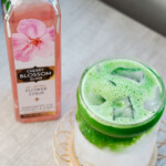 sakura matcha soda