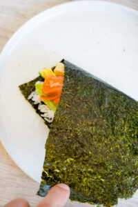 how to roll temaki sushi