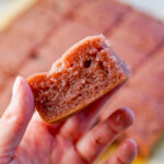 red bean butter mochi