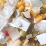 coconut lychee jello